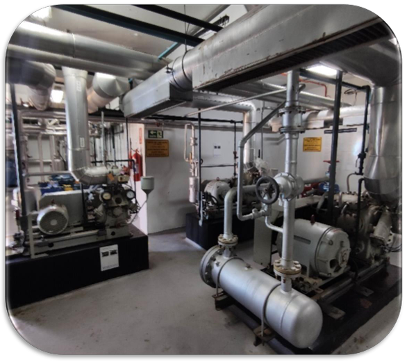 Sistema de Refrigeração de Amônia NH3