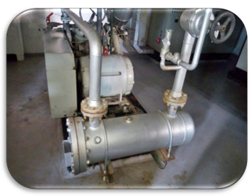 Compressor Amônia SMC 8x100 — painel de controle