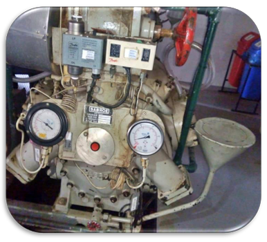 Compressor Amônia SMC 8x100 — motor